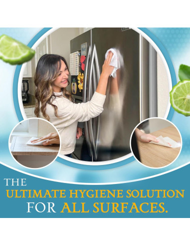 Toallitas Desinfectantes SONO - 60 Unidades (Paquete de 3) Grado Médico