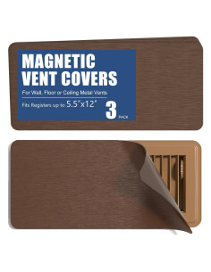 Cubiertas Magnéticas de Ventilación BEWAVE 5.5x12" Set de 3