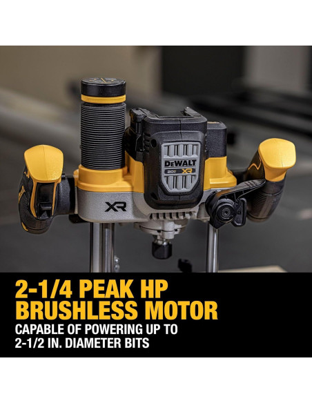 Router de Inmersión DEWALT 20V MAX XR 2-1/4 HP DCW620B Router de Inmersión DEWALT 20V MAX XR 2-1/4 HP DCW620B