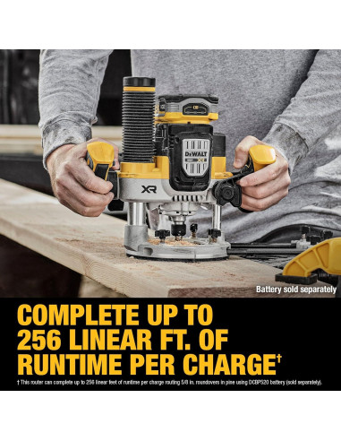 Router de Inmersión DEWALT 20V MAX XR 2-1/4 HP DCW620B