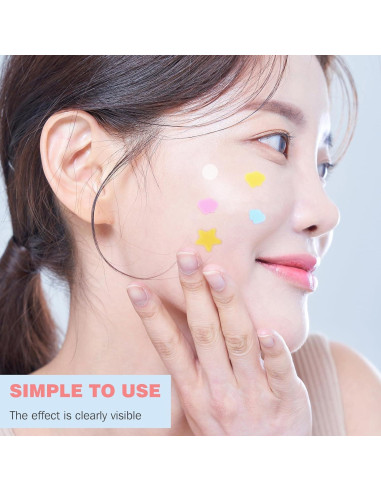 Parches para Granos HLOES 279PCS Hidrocoloide Estrella