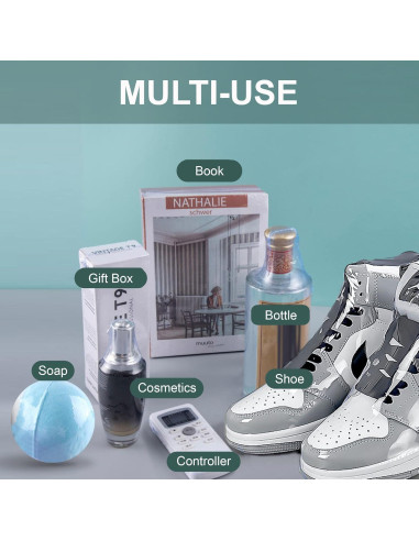 400 Bolsas Envoltura Retráctil PVC 10x15cm CANWUPON