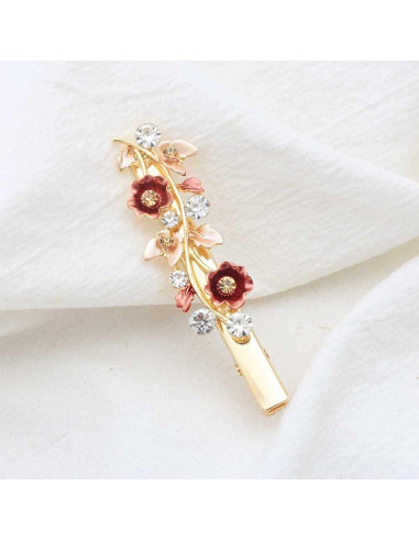 Clips para Cabello de Metal Vintage Coloridos 6pcs Whitebridge