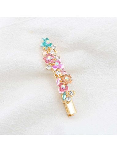 Clips para Cabello de Metal Vintage Coloridos 6pcs Whitebridge