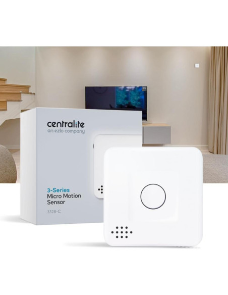 Sensor de Movimiento Micro Centralite 3328-C Zigbee - Seguridad Sensor de Movimiento Micro Centralite 3328-C Zigbee - Seguridad
