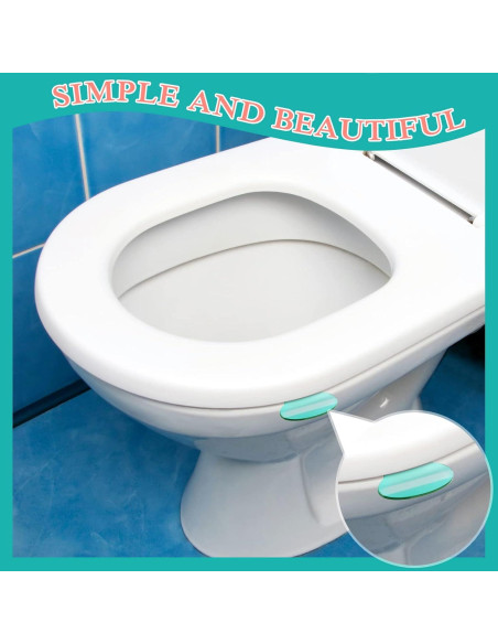 Elevadores de Tapa de Inodoro Yookeer 9 Pcs Autoadhesivos Elevadores de Tapa de Inodoro Yookeer 9 Pcs Autoadhesivos