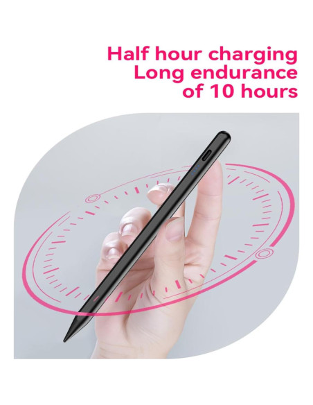 Lápiz Estilográfico Albomao Negro para Pantallas Táctiles