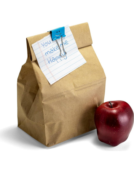 Clips de Binder Medianos Officemate 36 Pcs Colores Asortidos