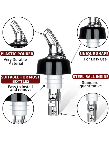 Dispensador Automático de Licor SuproBarware 25 Unidades 30ml