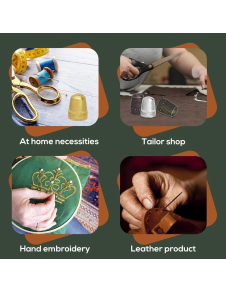 Kit de Costura Nitlak 24 Pcs con Dedales y Agujas Kit de Costura Nitlak 24 Pcs con Dedales y Agujas