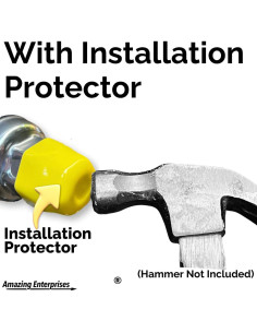 Cubiertas de Tuercas de Rueda Alcoa 3 Piezas Acero Inoxidable 2