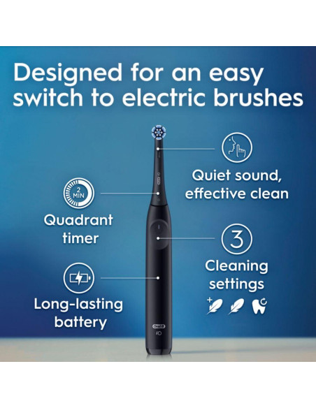 Cepillo de dientes eléctrico Oral-B iO Simple Clean negro con estuche Cepillo de dientes eléctrico Oral-B iO Simple Clean negro con estuche