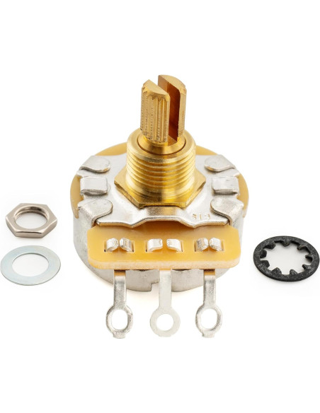 Potenciómetro CTS 450G A250K 18-Dientes Eje Corto Audio