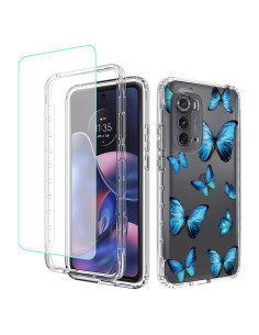 Funda Protectora Motorola Moto Edge 2022 5G con Protector