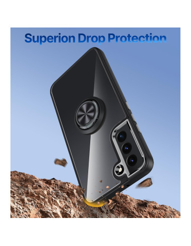 Funda Transparente Silverback para Galaxy S21 FE 5G con Soporte