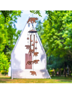 Campana de Viento de Oso EZTZEN para Jardín y Patio 2
