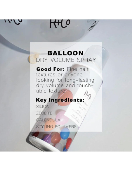 R+Co Spray Seco de Volumen 59 ml - Balloon
