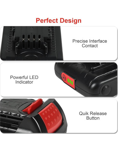 2 Baterías de Litio 3.0Ah 20V + Cargador Black & Decker