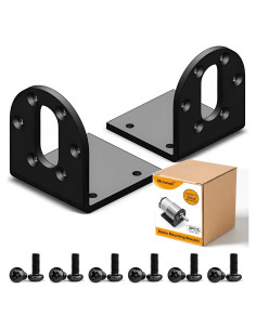 Juego de Soporte de Motor DC 37mm Mrosnail - Hierro Antioxidante