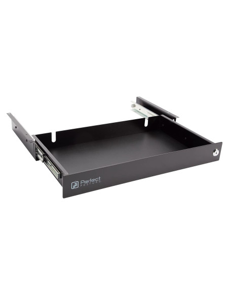 Cajón de Almacenamiento Bajo Escritorio Uprite Ergo Negro