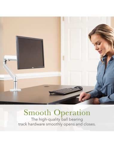 Cajón de Almacenamiento Bajo Escritorio Uprite Ergo Negro