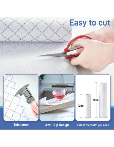 Forro de Refrigerador GTJ 30.48 cm x 6.096 m Antideslizante