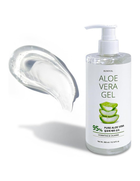 Gel Calmante de Aloe Vera EUNYUL 95% 300ml Hidratante