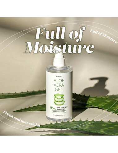 Gel Calmante de Aloe Vera EUNYUL 95% 300ml Hidratante