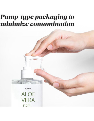 Gel Calmante de Aloe Vera EUNYUL 95% 300ml Hidratante