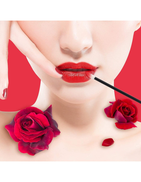 640 Cepillos de Labios Desechables Mooerca - Aplicadores de Maquillaje 640 Cepillos de Labios Desechables Mooerca - Aplicadores de Maquillaje