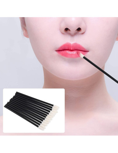 640 Cepillos de Labios Desechables Mooerca - Aplicadores de Maquillaje