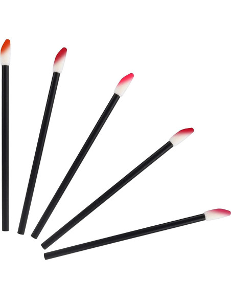 640 Cepillos de Labios Desechables Mooerca - Aplicadores de Maquillaje 640 Cepillos de Labios Desechables Mooerca - Aplicadores de Maquillaje