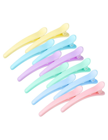 Pinzas para el cabello Sublaga 12 PCS Antideslizantes 8 cm