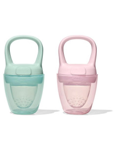 Alimentador de Silicona OXO Tot 2 Pack - Opal y Blossom