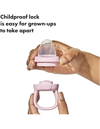 Alimentador de Silicona OXO Tot 2 Pack - Opal y Blossom