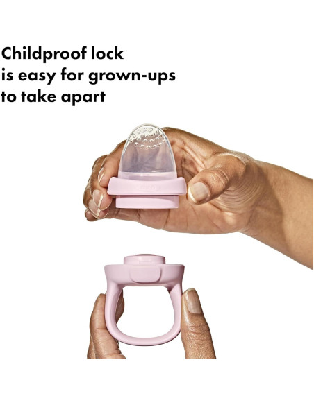 Alimentador de Silicona OXO Tot 2 Pack - Opal y Blossom