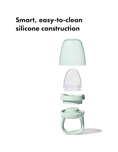 Alimentador de Silicona OXO Tot 2 Pack - Opal y Blossom