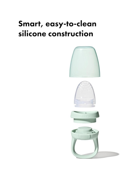 Alimentador de Silicona OXO Tot 2 Pack - Opal y Blossom