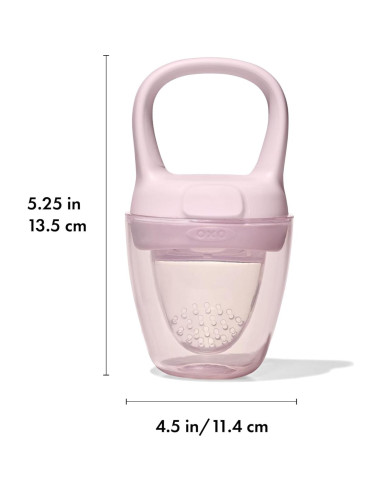 Alimentador de Silicona OXO Tot 2 Pack - Opal y Blossom