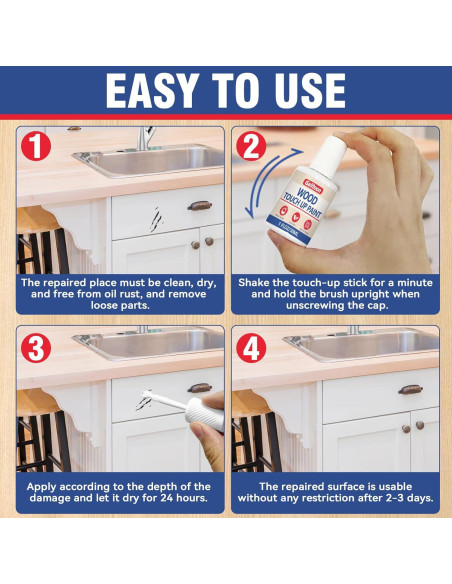 Bolígrafo de Pintura para Madera Galitoon 30 ml Blanco