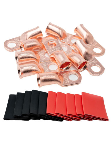 10 Conectores de Terminal de Batería MEYOOZIISU 1/0 AWG