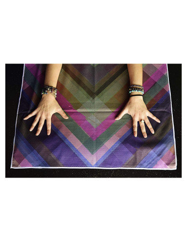 Toalla de Yoga Antideslizante Skyin 182.88x60.96cm Ecológica