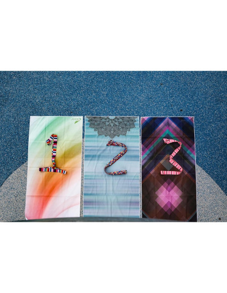 Toalla de Yoga Antideslizante Skyin 182.88x60.96cm Ecológica