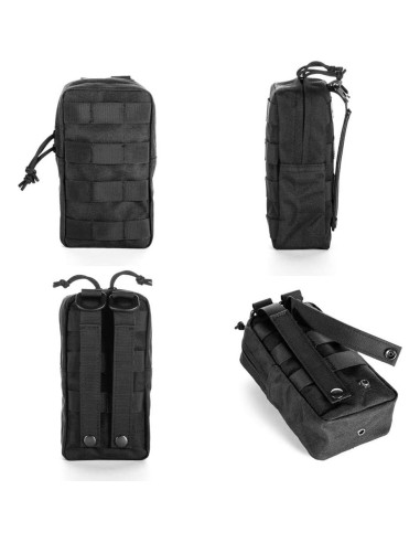 Bolsa Táctica de Agua R.SASR con Cierre de Cordón 2 Pouch Molle