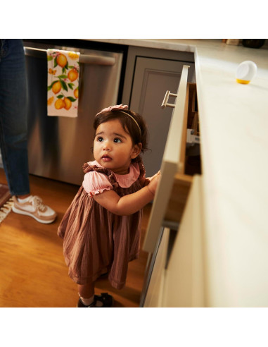 Llaves Magnéticas Adhesivas Safety 1st - 2 Reemplazos Blancas