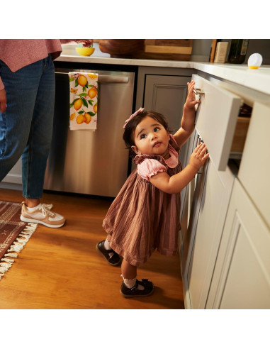 Llaves Magnéticas Adhesivas Safety 1st - 2 Reemplazos Blancas