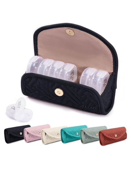 Organizador Semanal de Pastillas BAGSFY AM PM 2 Veces al Día Organizador Semanal de Pastillas BAGSFY AM PM 2 Veces al Día