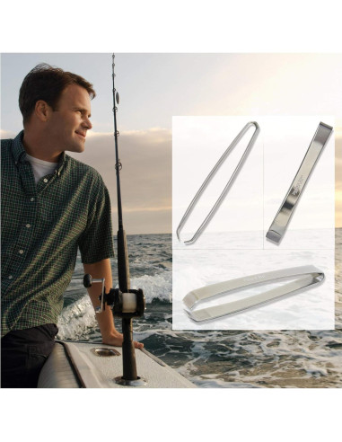 Pinzas para Espinas de Pescado Kwizing - Acero Inoxidable 12.1 cm