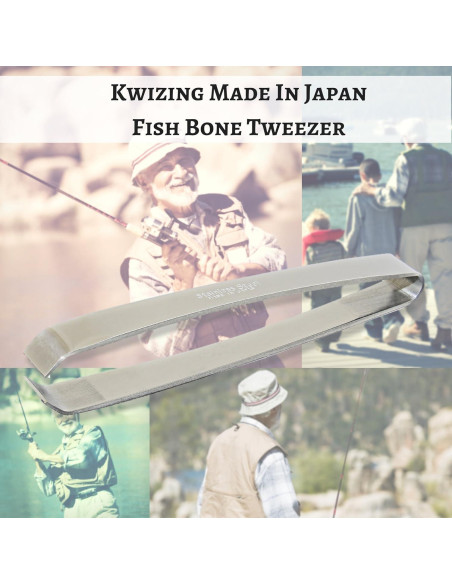 Pinzas para Espinas de Pescado Kwizing - Acero Inoxidable 12.1 cm