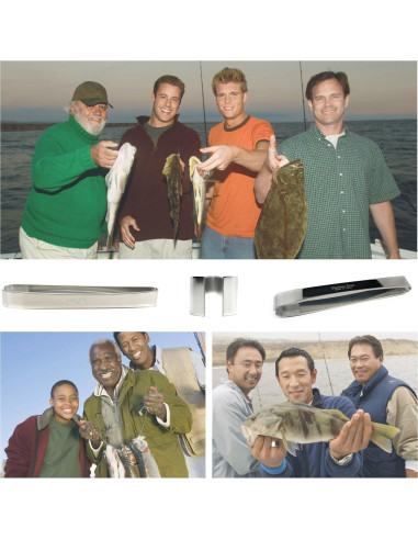 Pinzas para Espinas de Pescado Kwizing - Acero Inoxidable 12.1 cm